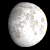 Moon Phase = 0.3753 Waxing Gibbous