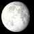 Moon Phase = 0.5812 Waning Gibbous