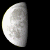 Moon Phase = 0.7450 Third Quarter
