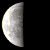 Moon Phase = 0.7692 Third Quarter