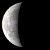 Moon Phase = 0.8141 Waning Crescent