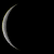 Moon Phase = 0.9143 Waning Crescent
