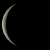 Moon Phase = 0.9123 Waning Crescent