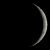 Moon Phase = 0.0740 Waxing Crescent