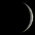 Moon Phase = 0.0975 Waxing Crescent