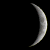 Moon Phase = 0.1078 Waxing Crescent
